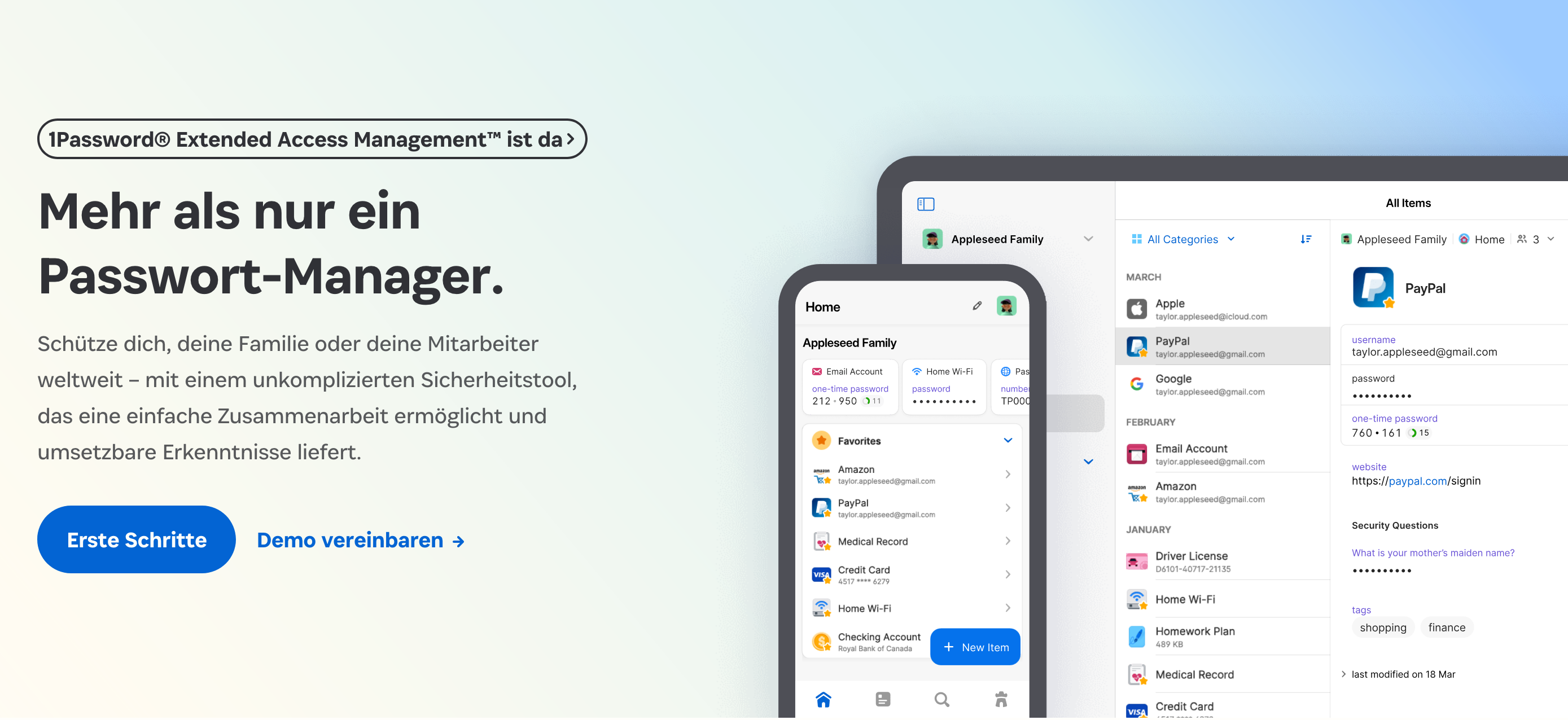 Passwort-Manager 1Password